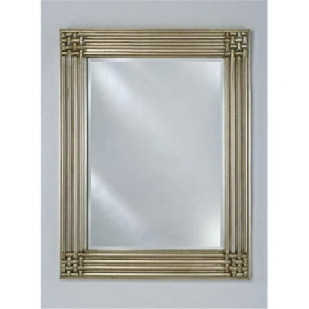 Afina Corporation EC16-2834-SV 28 in.x 34 in.Estate Small Decor Decorative Wall Mirror - Antique Silver