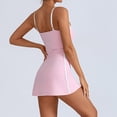 thumbnail image 5 of Women's Sleeveless Yoga Dress with Built-in Bra - Fitness/Casual, Polyester, S-L, 5 of 7
