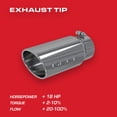 thumbnail image 4 of Punta de Escape MBRP T5051 12 cm Extremo Enrollado Inclinado T304, 4 of 4