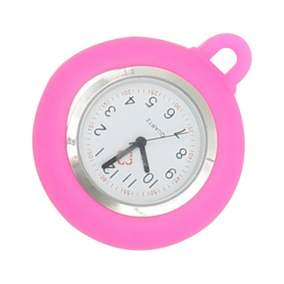 OFFIGAM Silicone Watch for Medical Students, Professional Rosy Design, Medical Timepiece 1 Set