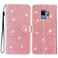 thumbnail image 1 of Compatible avec Samsung Galaxy S9 Étui Portefeuille Pailleté avec Poche pour Carte Couverture Rabattable, 1 of 5