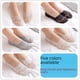thumbnail image 4 of Calcetines de barco de encaje para mujer, calcetines invisibles antideslizantes de silicona finos y poco profundos de verano sin pérdida de color, 4 of 5