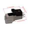 thumbnail image 3 of BQLZR 2 Pcs Pièces de Rechange de Cartouche de Phono pour Tourne-Disque pour Tourne-Disque Vinyle, 3 of 3