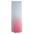 thumbnail image 1 of 100*200cm elegante gradiente Color ventana gasa cortina Panel varilla bolsillo red ranura superior Rosado Zulema Cenefas de cortina de ventana, 1 of 8
