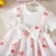thumbnail image 4 of Niños 3 Piezas de Traje Conjunto de Manga Larga Superior Pantalones Cortos Y Bereta, Uso Diario Casual para las Niñas, 4 of 8