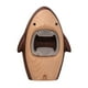thumbnail image 1 of Adorno creativo de madera con forma de tiburón, abridor de botellas de cerveza, estatua, sacacorchos portátil, para vino Negro, 1 of 7
