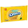 thumbnail image 2 of OREO Lemon Creme Sandwich Cookies, Baked, Family Size, 20 oz, 2 of 14