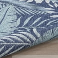 thumbnail image 3 of Nourison Garden Oasis Indoor-Outdoor Navy 3' x 5' Area Rug (3x5), 3 of 9
