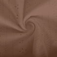 thumbnail image 5 of Summer Cold shoulder tops for women V Neck Short Sleeve Hollow Out Eyelet Lace Shirts Cute Basic Loose Blouse, 5 of 5