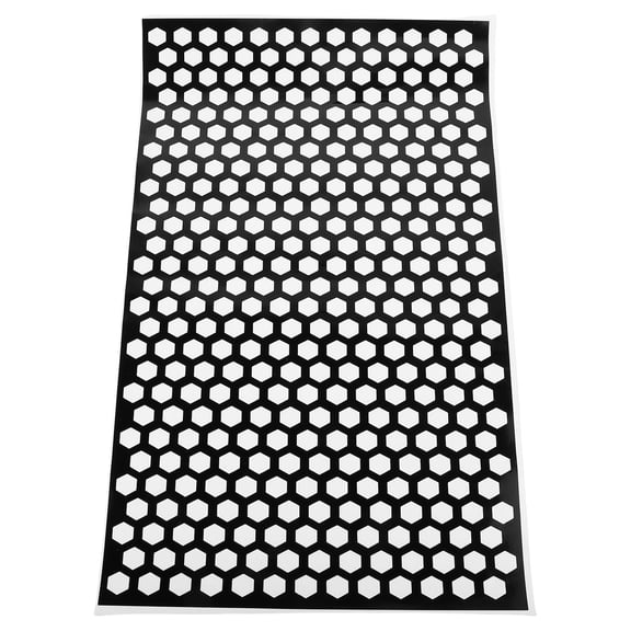 Supvox Durable Honeycomb Car Tail Light Tints Film Scratch Resistant Black