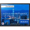 thumbnail image 4 of ArtToFrames 38.6x29.5 Inch - 98x75 CM Brown Puzzle Frame for 2000 piece Puzzles.1.25 Inch Custom MDF Puzzle Frames, Coffee - Comes with Economy Acrylic, 4 of 7