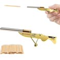 thumbnail image 2 of 2pcs Shooter Miniature Model Good Detail Desktop Decoration Mini Toothpick Shooter Decompression Toy Simulation Weapon Toy Toothpick Launcher Hobby Co, 2 of 5