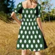 thumbnail image 5 of Vestido de fiesta de lujo para mujer con mangas cortas y escote extragrande Madness Extra Nutty., 5 of 7