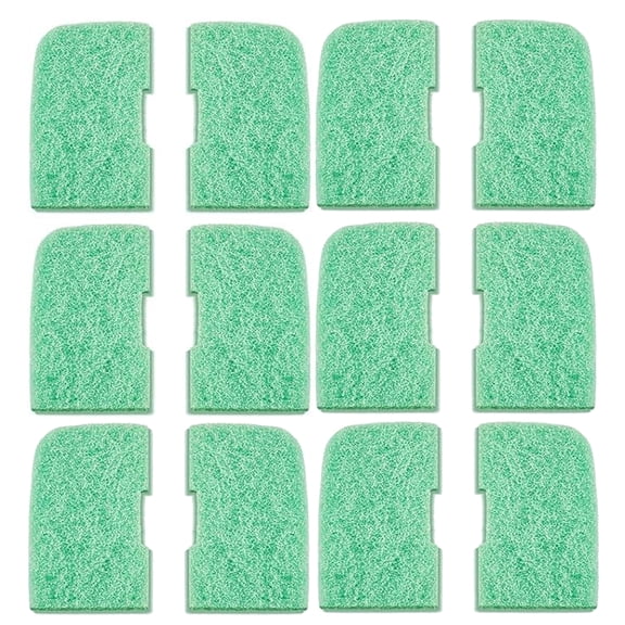 Qzbhct 12 Pcs Phosphate Remover Pad for Fluval 306 307 406 407 Canister Filter Aquarium Filter Sponge Replacement