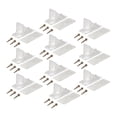 thumbnail image 3 of figatia 10x Generic Snow Guards s, Easy to Use, High Performance Roof Block Accessories for Roofing Clear, 3 of 8