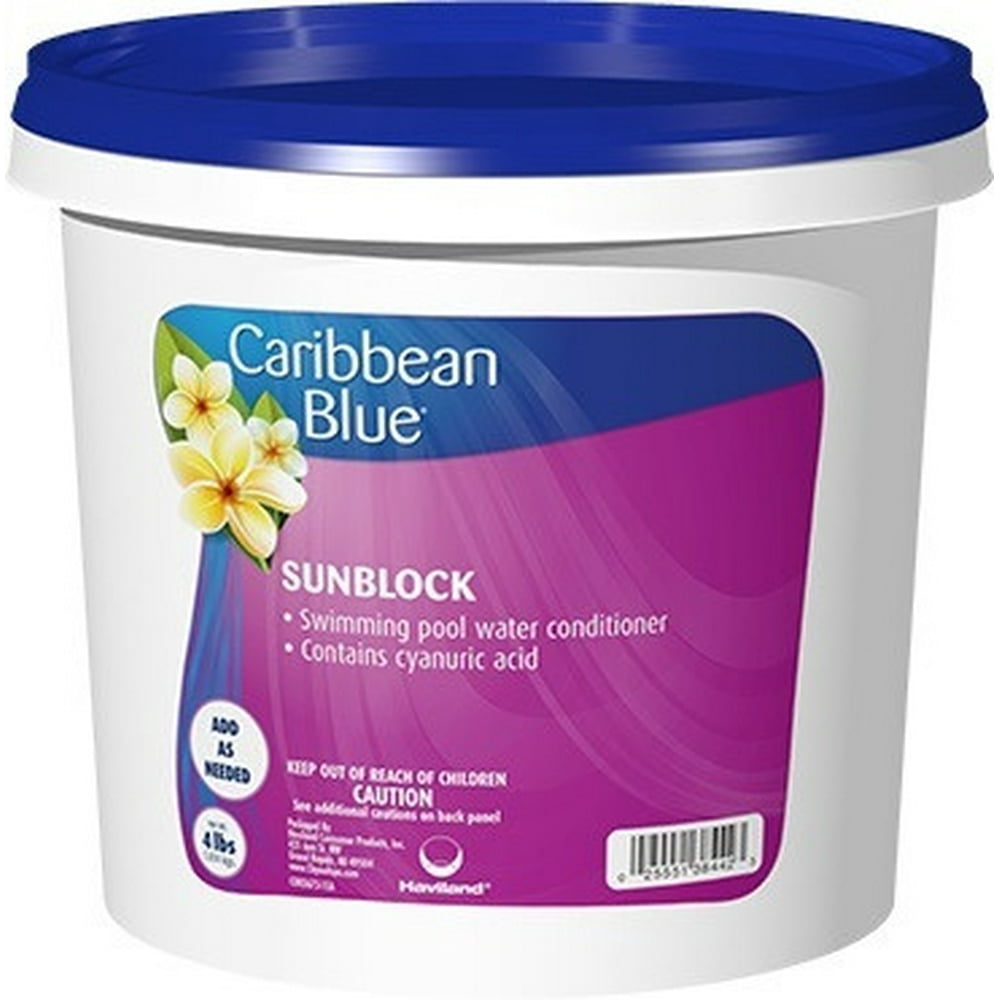 Caribbean Blue Sunblock Cyanuric Acid Stabilizer