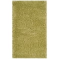 thumbnail image 4 of SAFAVIEH Santa Monica Chelsey Solid Shag Area Rug, Green, 4' x 6', 4 of 11
