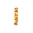 thumbnail image 2 of Artificial Fall Maple Leaf Garland With Mini Pumpkin Hanging Decor For Front Door Thanksgiving Home Ornament, 2 of 6