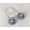 Blue, variant on 2 Pieces Floral Curtain Straps - Curtain Gauze Storage Ties, Flower Curtain Buckles for Holding Back Drapes, 15x10x2CM Soft Fabric Tiebacks for Sheer Curtains, Window Valances, and Lightweight Panels