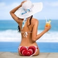 thumbnail image 5 of Valentine's Day Love Detachable Sponge Adjustable Strap Bikini Set Two-Pack Swim Suits - Ideal for Beach and Pool Scenes, 5 of 6