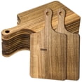 thumbnail image 1 of Tabla de cortar Zubebe, madera de acacia, 13 x 7 cm, con mango, 12 unidades, 1 of 7
