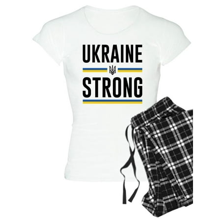 

CafePress - Ukraine Strong - Women s Light Pajamas