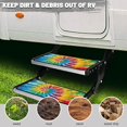 thumbnail image 5 of Yuyamidu Rainbow Tie Dye RV Step Covers 4 Pack RV Camper Step Covers Fashion Camper Step Covers Non-Slip RV Step Rugs RV Stair Covers Keep RV Clean, 5 of 7