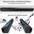 thumbnail image 3 of BS-28B Soundbar Bluetooth Speaker Long Stereo Home Theater Sound Multifunctional Desktop Wireless P, 3 of 5