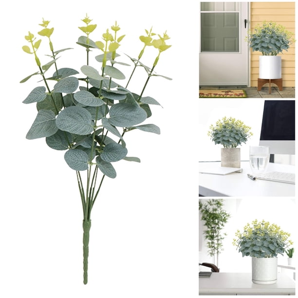 10Pcs Simulación Hojas Decoración para el Hogar Jardín al Aire Libre Interior Falsas Hojas Home Decoration Photo Props