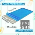 thumbnail image 2 of 3PCS English Letter Nail Stamp Plate Personalized Letter Print Nail Stencils Stainless Steel Nail Template for English Alphabet Number Nail Art Design Image Plate 4.7x2.4 inches, 2 of 7