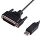 thumbnail image 1 of Cable Adaptador Serie Green-utech USB RS232 a DB25 para Fanuc CNC DNCLINK 5 Metros Chip FT231XS, 1 of 3
