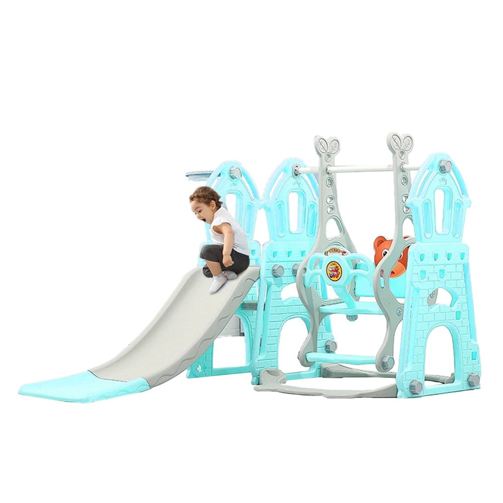 climber and swing set