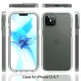 thumbnail image 2 of Decase for iPhone 15 Dual-layer Protection Case,Silm Shockproof Hybrid TPU Bumper Anti-Scratch Crystal Clear Gradient PC Back Cover Drop Proof Protective Phone Case,Blue, 2 of 6