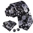 thumbnail image 2 of Set de corbatas Barry.Wang de seda floral, 150 cm x 8,5 cm, 2 of 7