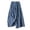 AA-Navy727, variant on XIAONU Women's Wide Leg Culottes High Waist Pleated Trousers Breathable Casual Daily Pants Black