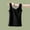 Black, variant on Ribbed Knit Base Layer Vest for Women Sleeveless Crew Neck Thermal Tank Tops for Cold Weather Fall Winter Long Underwear