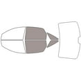 thumbnail image 2 of Rvinyl Window Tint Kit Compatible with Mercury Sable 2008-2009 - Back Precut Kit - 50%, 2 of 8