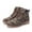 Camouflage, variant on LUXUR Women Combat Boot Casual Winter Boots Lug Sole Ankle Booties Warm Shoes Womens Short Bootie White 5