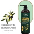 thumbnail image 2 of Cosmo Spanish Olive Oil Shampoo 1000ml, 33.8 fl.oz, For Men and Women, Shampoos, Paraben Free, Sulfate Free, Hair Care, Health and Beauty, For Daily Use, 2 of 2