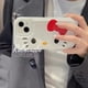 thumbnail image 3 of Original Sanrio Hello Kitty Transparent Case For iPhone 14 13 12 11 Pro Max Mini XS XR 7 8 Plus SE2 Silicone Back Cover Y2k Girl, 3 of 5