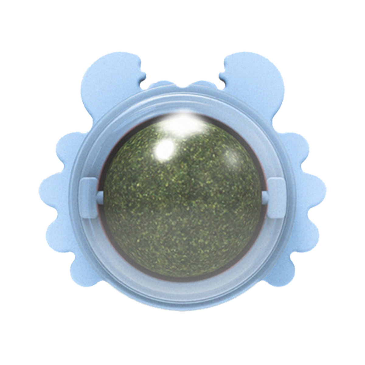 Catnip Wall Ball Catnip Ball Toy Rotatable Cat Licking Treat Toy