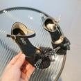 thumbnail image 4 of IROINNID Little Girl N Big Girl Dress Shoes Mid Heel Princess Bowknot Shoes Wedding Party Buckle Sandals, Size 5-12Y, 4 of 4