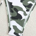 thumbnail image 4 of BOOMNY Womens Bikini Sets 2 Peice Swimsuit For Women Camouflage Swimwear Spaghetti Straps Low Rise Cozy Soft Bathing Suits, 4 of 6