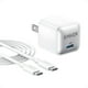 thumbnail image 1 of Anker Cargador 511 (Nano Pro) 20W PIQ 3.0 Cargador USB-C Fuente de alimentació Ártico Blanco (6ft 3A, 1 of 5