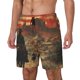 thumbnail image 1 of Balery 1860s Style American Cowboy Bañador para hombre, shorts de playa de secado rápido con entrepierna y forro de compresión-Small, 1 of 6