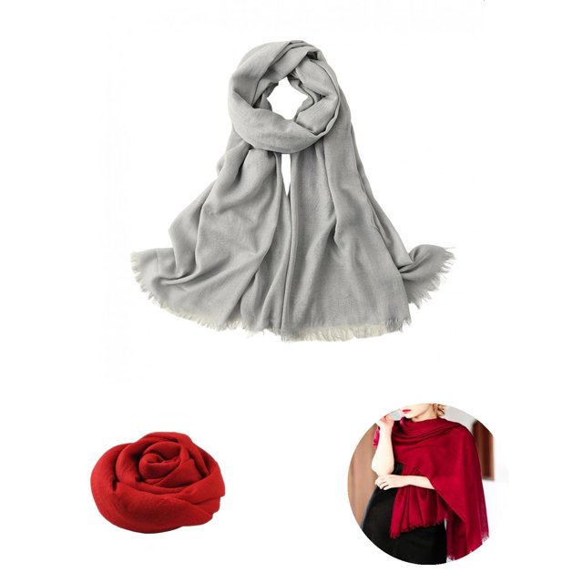 Women Scarf Solid Color Sun Protection Summer Japan Korean Style Windproof Shawl Beachwear