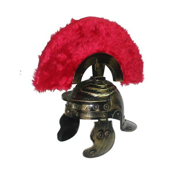Gold Roman Legion Helmet Trojan Centurion Army Gladiator Soldier