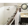 Moen DN2141BN Brushed nickel adjustable curved shower rod