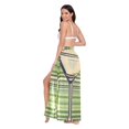 thumbnail image 3 of FORMRS Womens Beach Sarong Semi-Sheer Bikini Wrap Skirt Swimsuit Cover-ups, Red Martini, 3 of 7