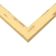 thumbnail image 4 of 16x29 Frame Yellow Real Wood Picture Frame Width 1.25 inches | Interior Frame Depth 0.5 inches |, 4 of 8